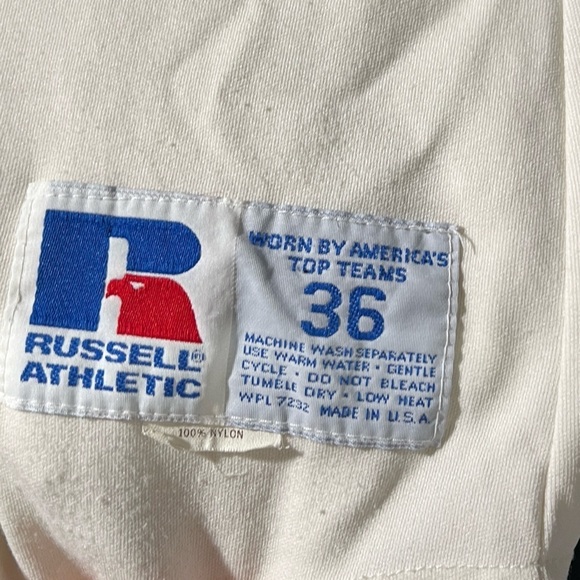 Vintage 1980s Sterling #32 Russell Athletic Club Sports 80s Jersey Size 36 - Picture 5 of 5